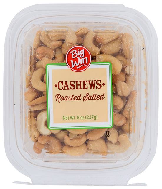 Big Win Roasted Salted Cashews (8 oz)