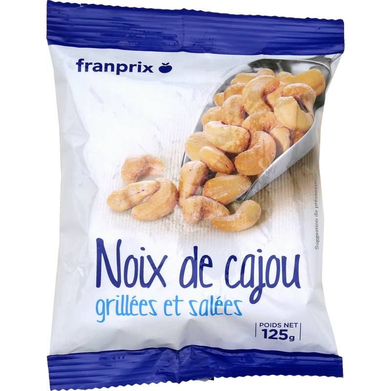 Noix cajou Franprix 125g