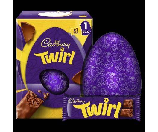 Cadbury Twirl Chocolate Easter Egg (198 g)