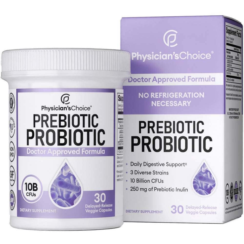 Physician's Choice Prebiotic Probiotic, 30 CT