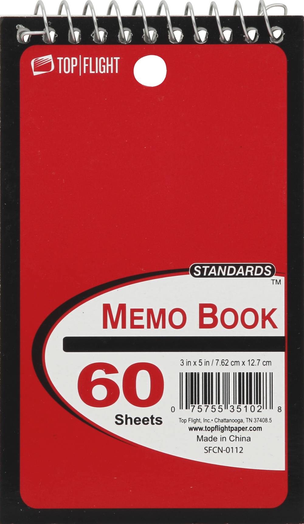 Top Flight Memo Book Sheets