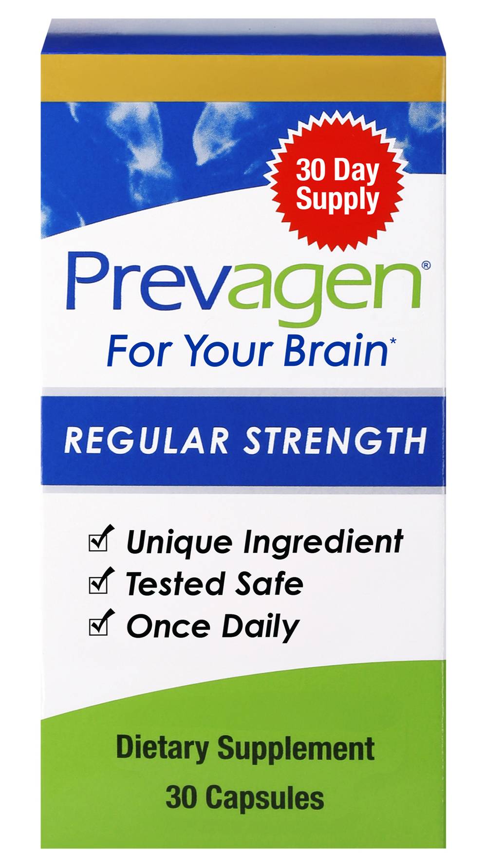 Prevagen Memory Supplement Regular Strength Capsules (30 ct)