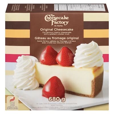 Cheesecake Factory Original Cake, Cheese