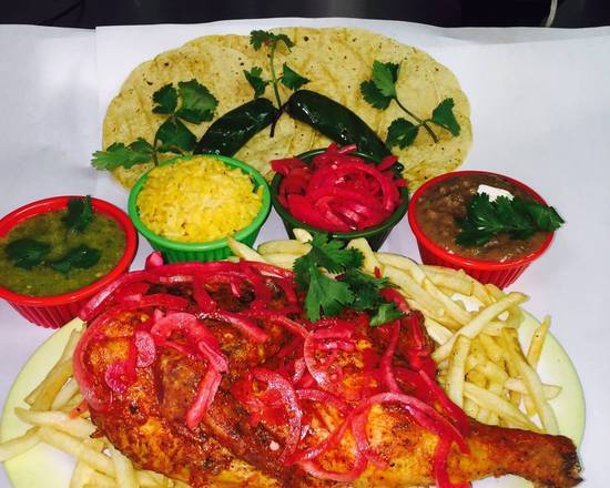 Pollo Abobado Asado Al carbon