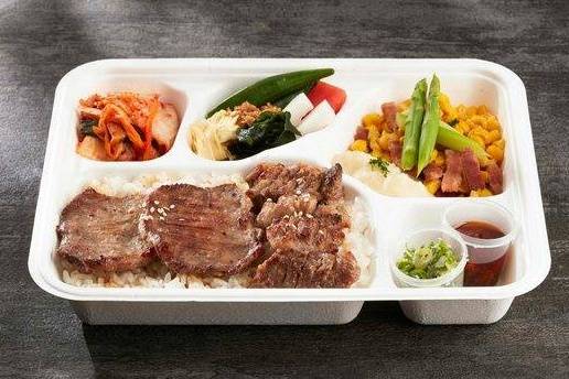 澳洲熟成冷藏牛舌與伊比利豬BELLOTA便當 Australian Exclusive Chilled Beef Tongue &  Ibérico de Bellota Pork Bento