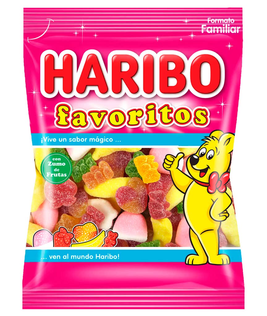 Haribo - Gomas Sortido Favoritos, 250 g