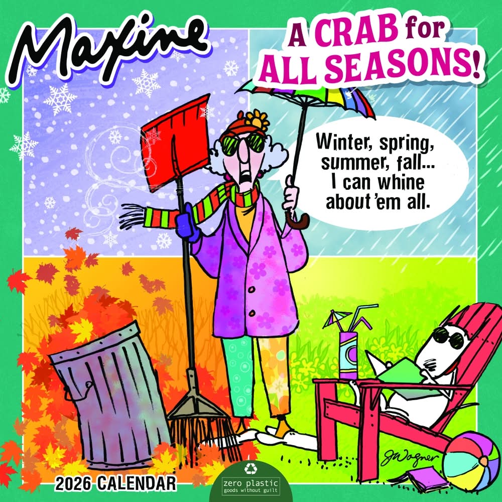 2026 Maxine Wall Calendar