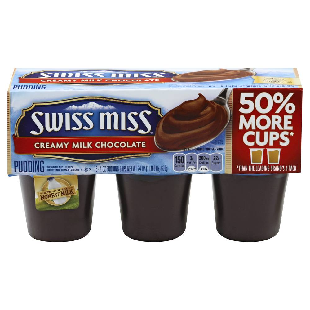 Swiss Miss Creamy Milk Chocolate Pudding (1.5 lbs)