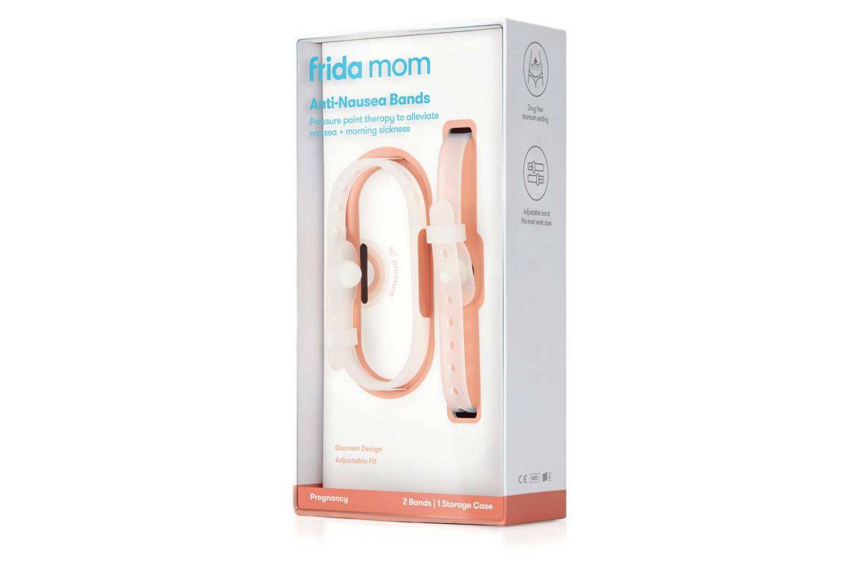 Frida Mom Anti-Nausea Bands with 2 Bands + Storage Case