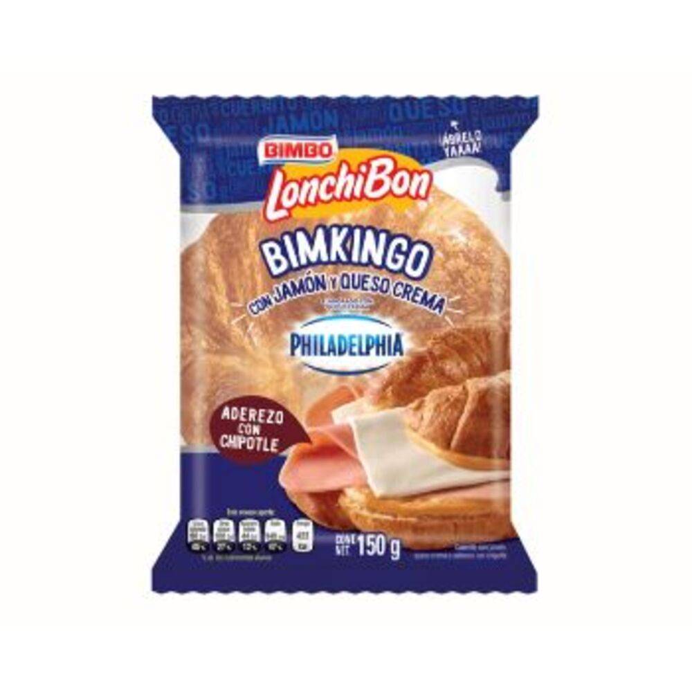 Bimbo lonchibon bimkingo con jamón y queso crema (150 g)