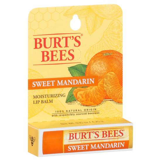 Burt's Bees Moisturizing Sweet Mandarin Lip Balm