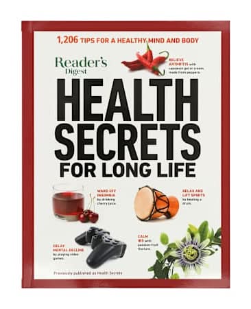 Reader's Digest Health Secrets For Long Life Book