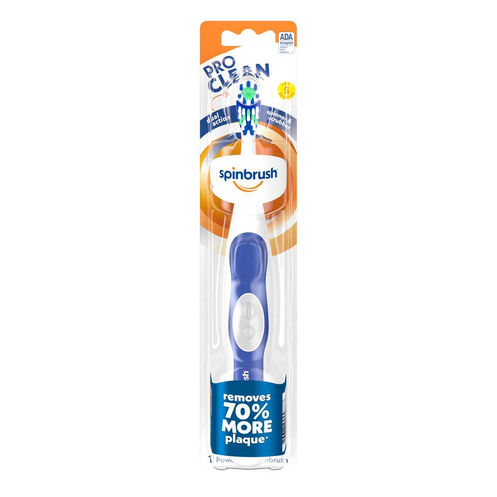 Spinbrush Soft Powered Toothbrush (8 oz)