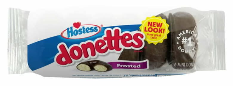 Hostess Donettes Mini Donuts Frosted 6-Count