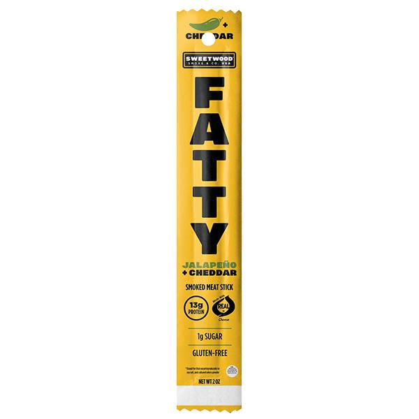 Sweetwood Fatty Jalapeño Cheddar Smoked Meat Stick 2oz