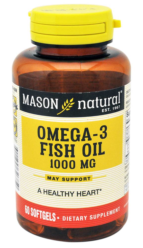 MASON OMEGA 3 CAP BLD 1000MG FCO*60