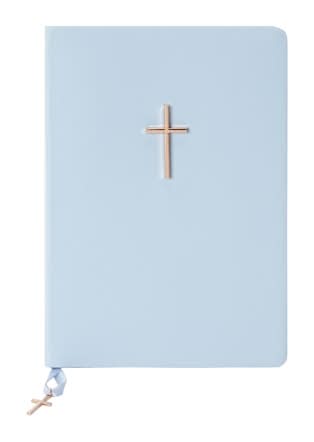 Cross Charm Journal Purple