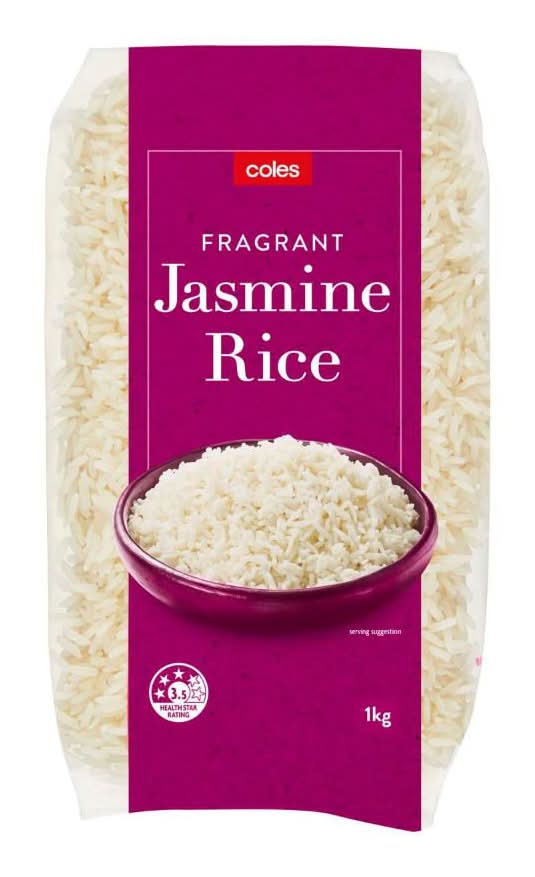 Coles Fragrant Jasmine Rice (1kg)