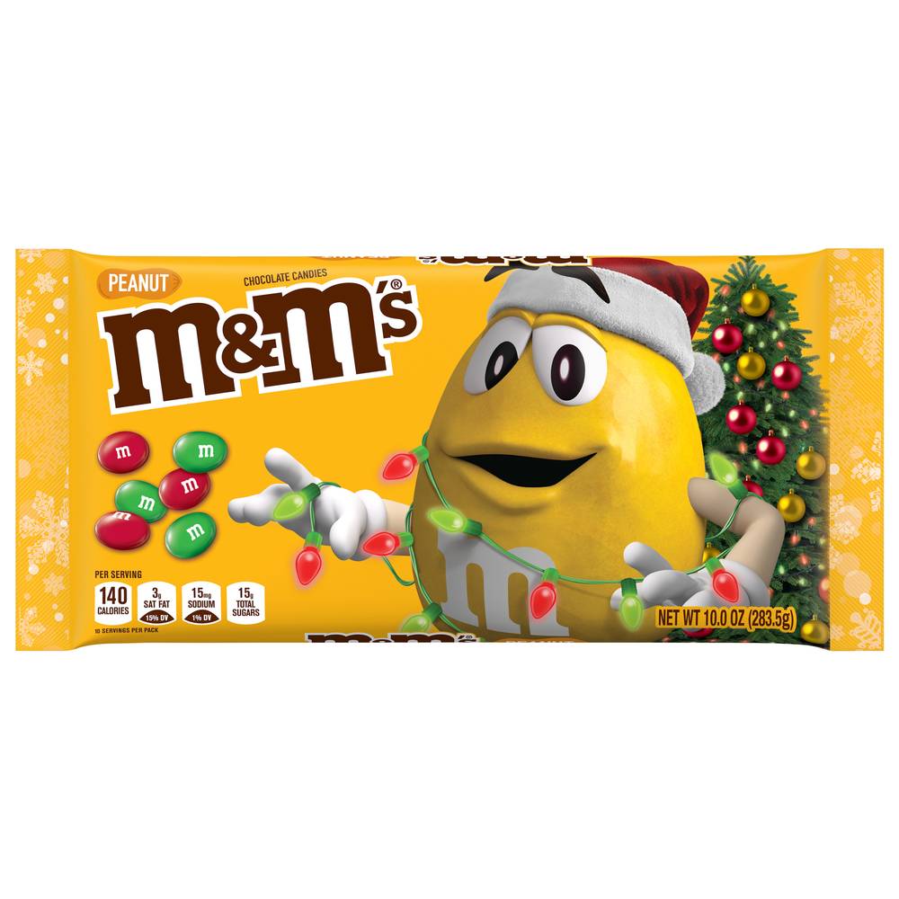 M&M's Peanut Chocolate Candies (10 oz)