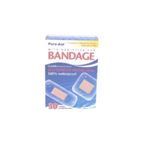 Pure-Aid Water Protect Bandage (30 ct)