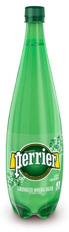 Perrier Natural Carbonated Spring Water (1 L)