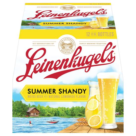 Leinenkugel's Summer Shandy Natural Lemonade Flavor Weiss Beer (144 oz)