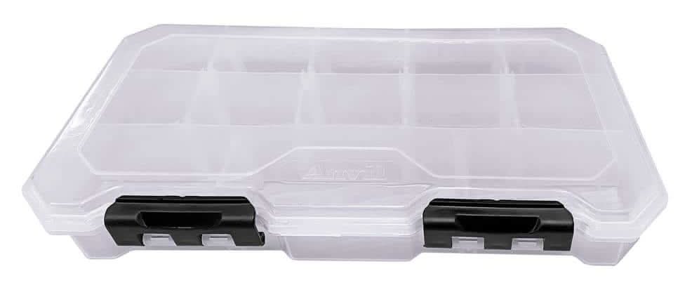 Anvil 12 In. 13-Compartment Storage Bin Small Parts Organizer