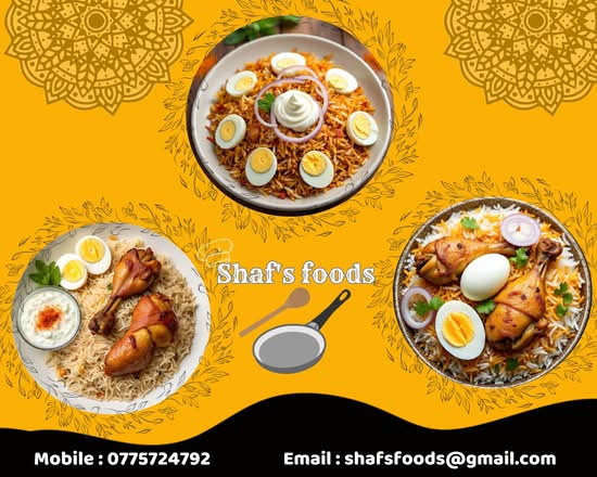 Shaf's Foods - Colombo 10