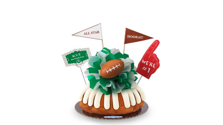 MVP – Football 8” Decorated Bundt Cake