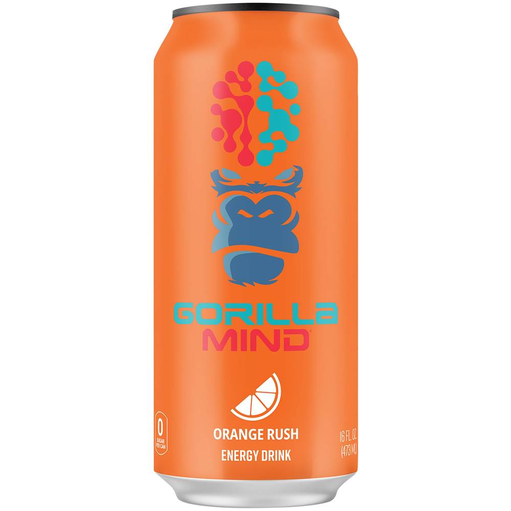 Gorilla Mind Energy Drink (16 fl oz) (orange )