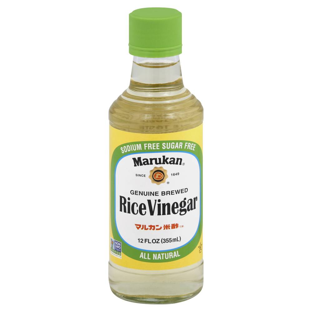 Marukan Genuine Brewed Rice Vinegar (12 fl oz)