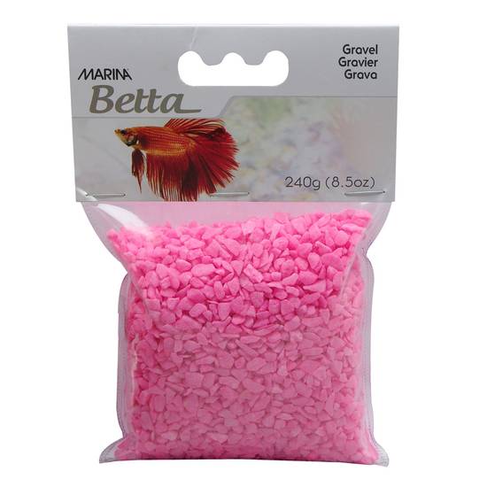 Marina Betta Epoxy Gravel - Pink (Color: Pink, Size: 8.5 Oz)