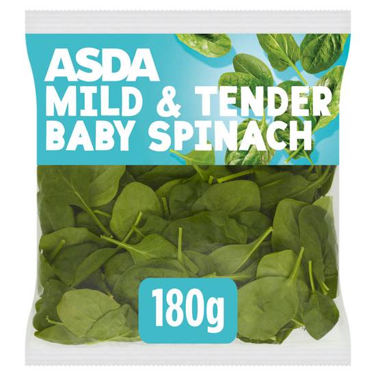 Mild Tender Baby Spinach 180g