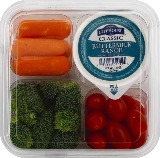 Litehouse Veggie Ranch Snack Pack