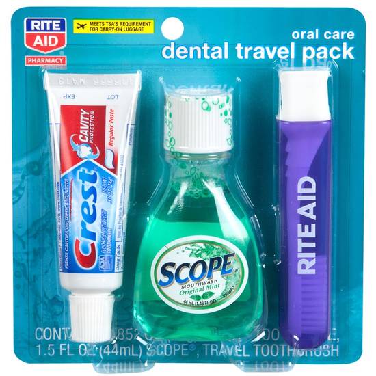 Rite Aid Dental Travel Pack