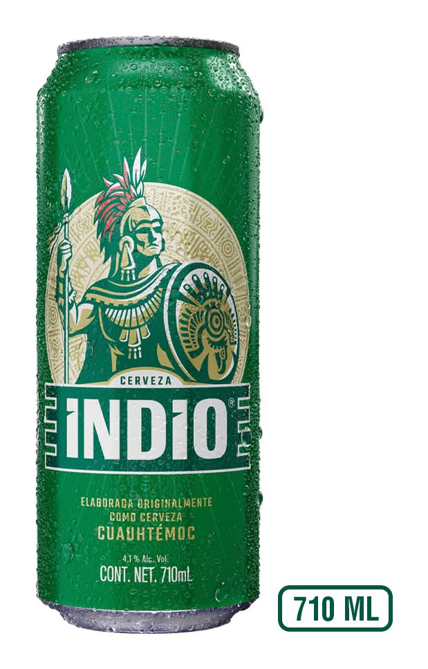 Indio · Cerveza lager oscura mexicana (710 ml)
