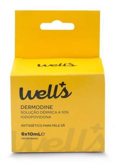 Dermodine Well's emb. 6 x 10 ml