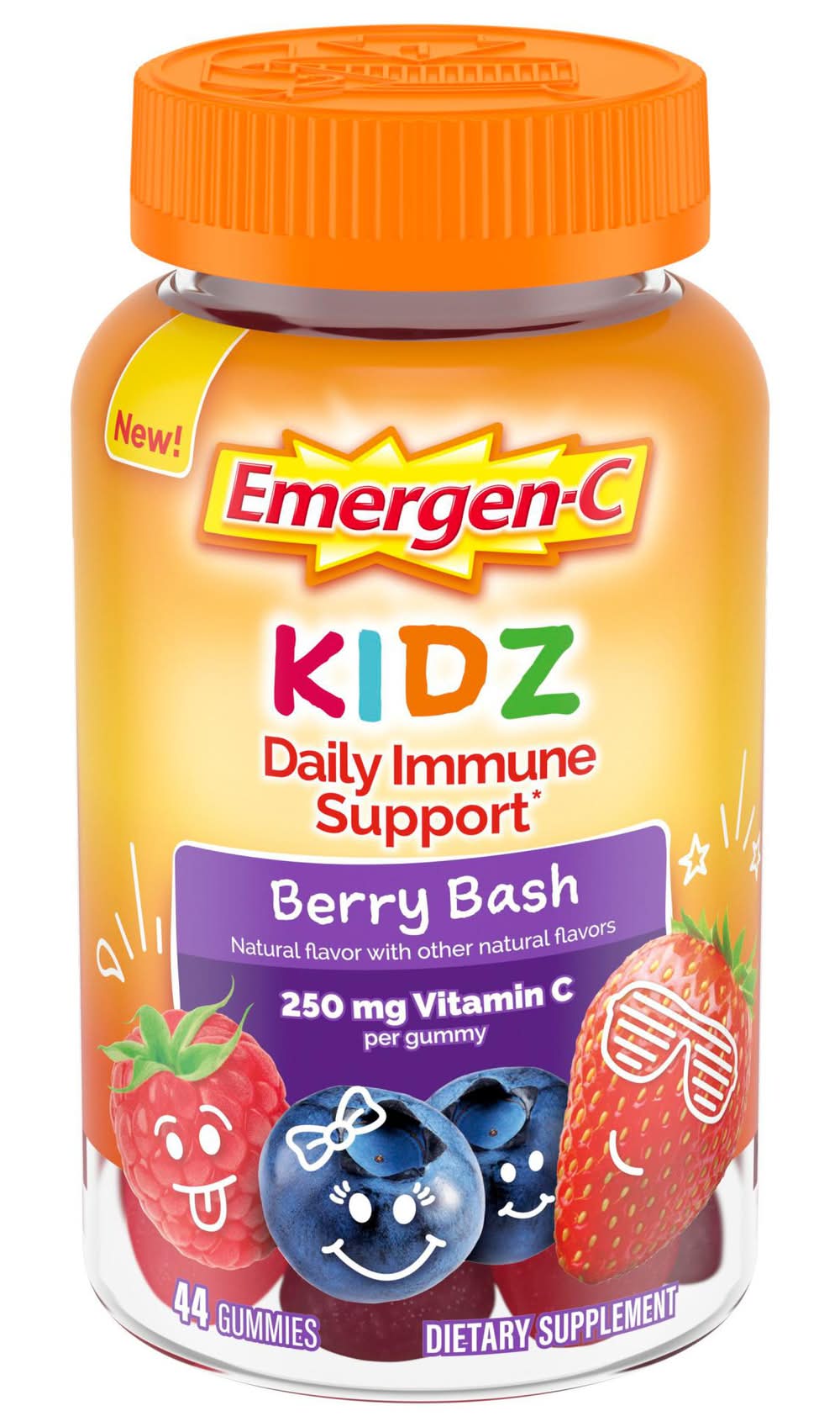 Emergen-C Kidz Daily Immune Support Berry Bash Gummies (2.3 oz)