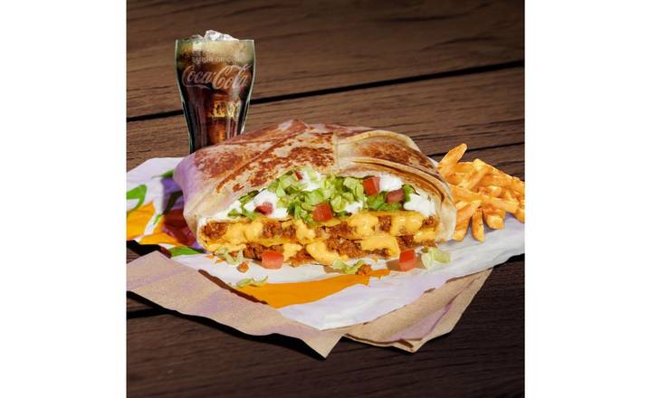 ¡NUEVO! Menú Triple Double Crunchywrap American