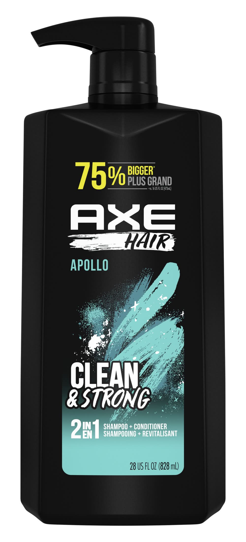 Axe Hair Apollo 2 in 1 Shampoo and Conditioner (28 fl oz)
