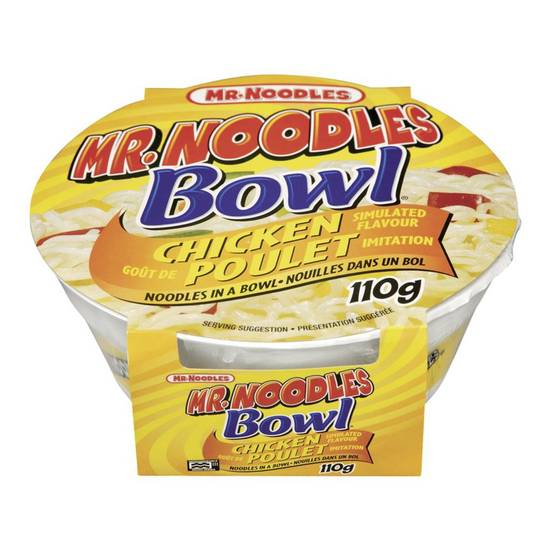 Mr. Noodles Chicken Noodles in a Bowl (110 g)