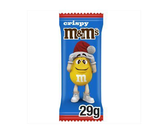 M&M's Crispy Milk Chocolate Christmas Santa Treat 29g