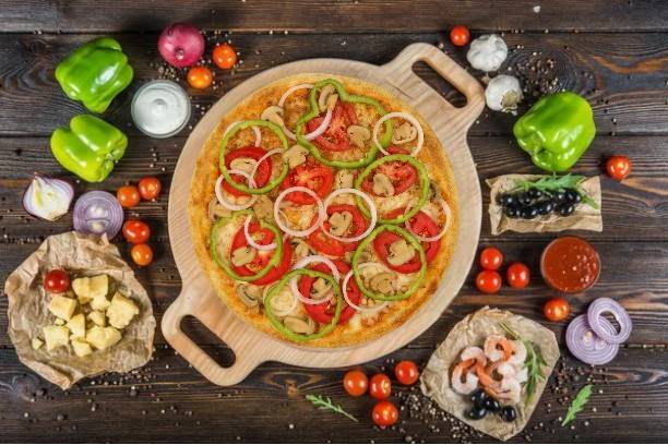 Pizza végétarienne🍕
