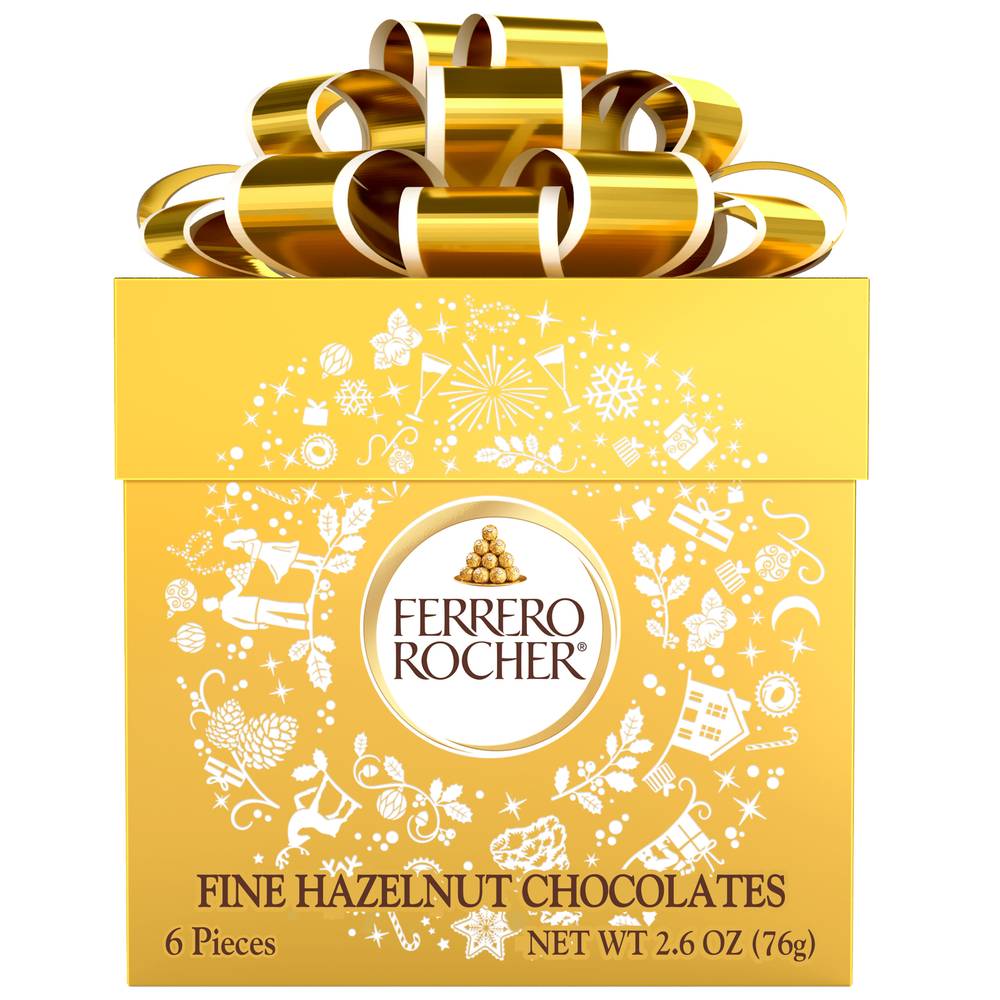 Ferrero Rocher Fine Hazelnut Chocolates (4.3 oz)