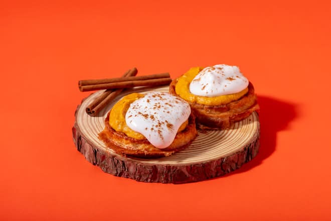 Pumpkin Spice Waffles