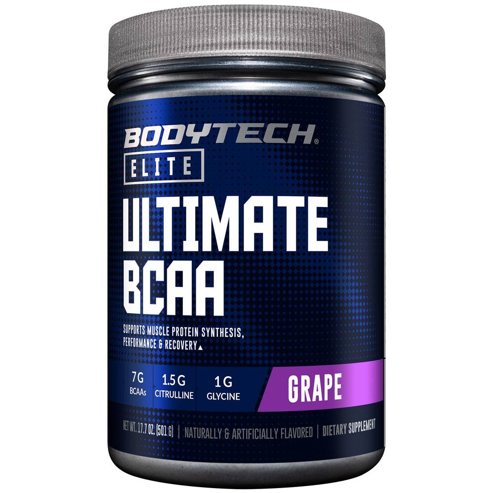 Ultimate Bcaa - Supports Muscle Protein Synthesis Performance & Recovery - Grape (17.7 Oz. / 30 Servings)