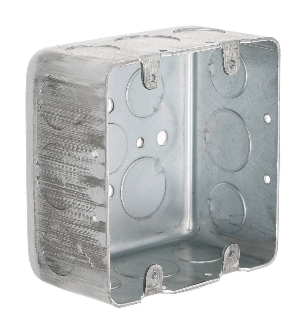 Hubbell RACO 2 -Gang Galvanized steel New work Switch/Outlet Electrical Box | 683