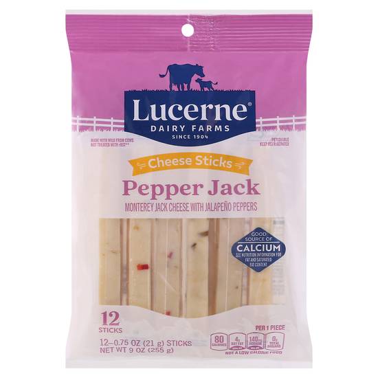 Lucerne Pepper Jack Cheese Sticks (9 oz)