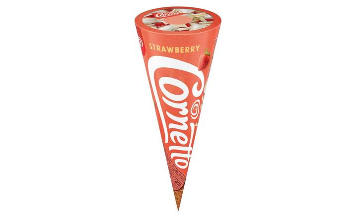 Cornetto Strawberry Ice Cream Cone 120ml (395116)
