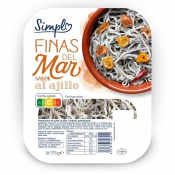 Finas de Mar sabor al ajillo Simply 175 g